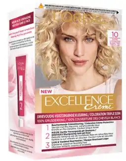 De Online Drogist L'oréal paris excellence 10 extra licht blond 1st aanbieding