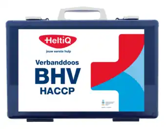 De Online Drogist Heltiq verbanddoos modulair bhv haccp - blauw 1st aanbieding