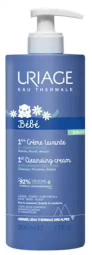 De Online Drogist Uriage baby 1st cleansing cream 500ml aanbieding