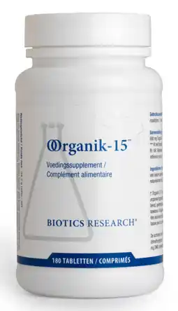 De Online Drogist Biotics oorganik-15 tabletten 180tb aanbieding