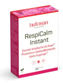 De Online Drogist Nutrisan respicalm instant capsules 30cp aanbieding