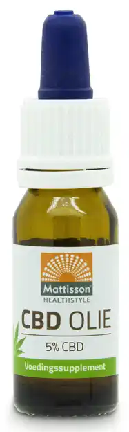 De Online Drogist Mattisson healthstyle cbd olie 5% 10ml aanbieding