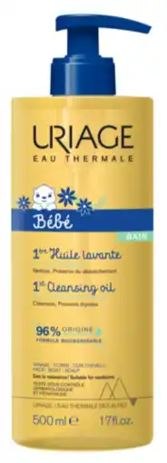 De Online Drogist Uriage baby 1st cleansing oil 500ml aanbieding