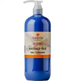 De Online Drogist Volatile massage olie nek en schouder 1lt aanbieding