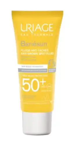 De Online Drogist Uriage bariesun fluide tegen vlekken spf50+ 40ml aanbieding