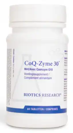 De Online Drogist Biotics coq-zyme 30 tabletten 60tb aanbieding