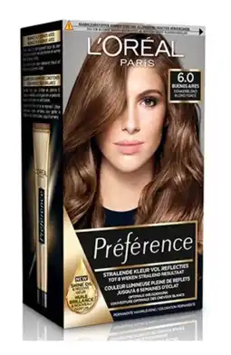 De Online Drogist L'oréal paris preference 6.0 buenos aires - donkerblond 174ml aanbieding