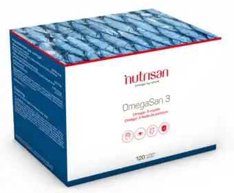 De Online Drogist Nutrisan omegasan 3 capsules 120st aanbieding