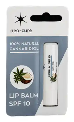 De Online Drogist Neo cure lippenbalsem spf10 4.8gr aanbieding