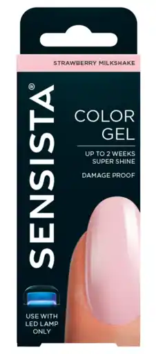 De Online Drogist Sensista color gel strawberry milkshake 7.5ml aanbieding