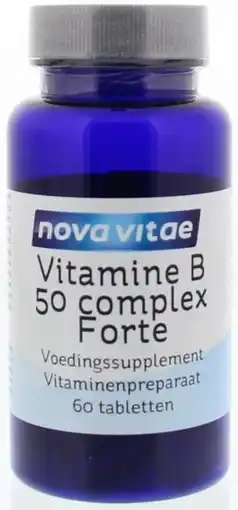 De Online Drogist Nova vitae vitamine b50 complex forte tabletten 60tb aanbieding