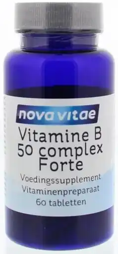 De Online Drogist Nova vitae vitamine b50 complex forte tabletten 60tb aanbieding