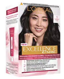 De Online Drogist L'oréal paris excellence 1 zwart 1st aanbieding