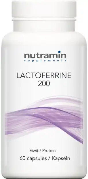De Online Drogist Nutramin lactoferrine 200 60cp aanbieding