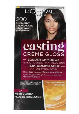De Online Drogist L'oréal paris casting crème gloss 200 midnight chocolate 180ml aanbieding