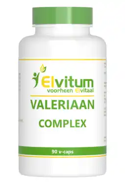 De Online Drogist Elvitum valeriaan complex vegicaps 90cp aanbieding