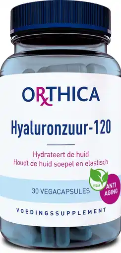 De Online Drogist Orthica hyaluronzuur-120 capsules 30vcp aanbieding