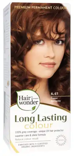 De Online Drogist Hennaplus 6.45 copper mahogany long lasting colours 100ml aanbieding