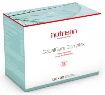 De Online Drogist Nutrisan sabalcare complex softgels 150sg aanbieding