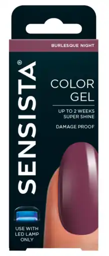 De Online Drogist Sensista color gel burlesque night 7.5ml aanbieding