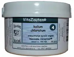 De Online Drogist Vita reform van der snoek vita reform vitazouten nr. 4 kalium chloratum muriaticum 720tb aanbieding