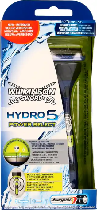 De Online Drogist Wilkinson hydro 5 power select scheerapparaat 1st aanbieding