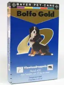 De Online Drogist Bolfo gold druppels hond 400 1st aanbieding