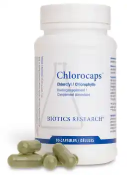 De Online Drogist Biotics chlorocaps capsules 90cp aanbieding