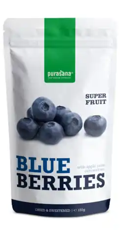 De Online Drogist Purasana blueberries 150gr aanbieding