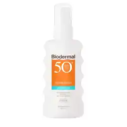 De Online Drogist Biodermal hydraplus zonnespray spf50+ 175ml aanbieding