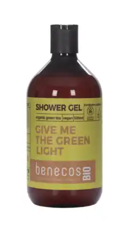 De Online Drogist Benecos green tea shower gel 500ml aanbieding
