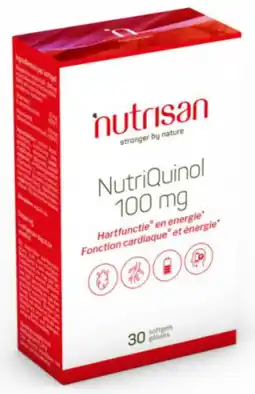 De Online Drogist Nutrisan nutriquinol 100mg softgels 30sg aanbieding