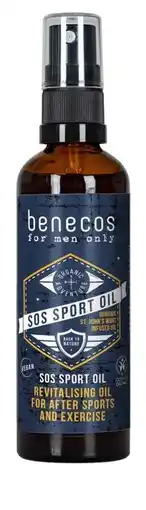 De Online Drogist Benecos sos sport oil sintjanskruid 75ml aanbieding