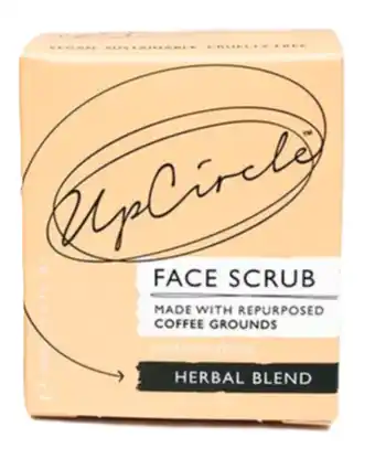 De Online Drogist Upcircle coffee face scrub - herbal blend for acne 100ml aanbieding