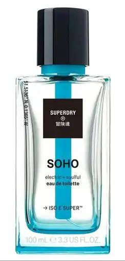 De Online Drogist Superdry soho eau de toilette 100ml aanbieding