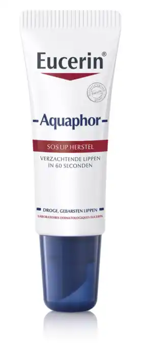 De Online Drogist Eucerin aquapor sos lip balm 10ml aanbieding