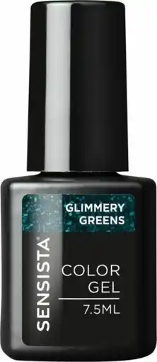 De Online Drogist Sensista color gel glimmery greens 7.5ml aanbieding