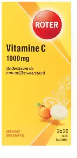 De Online Drogist Roter vitamine c 1000mg bruistabletten 40st aanbieding