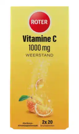 De Online Drogist Roter vitamine c 1000mg bruistabletten 40st aanbieding