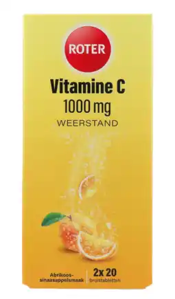 De Online Drogist Roter vitamine c 1000mg bruistabletten 40st aanbieding