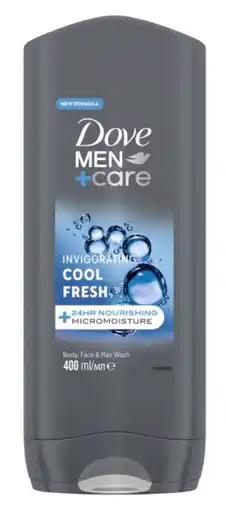De Online Drogist Dove men+care cool fresh douchegel 400ml aanbieding