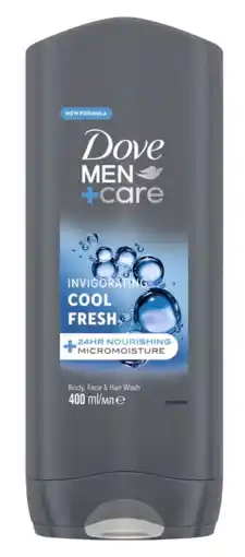 De Online Drogist Dove men+care cool fresh douchegel 400ml aanbieding