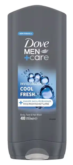 De Online Drogist Dove men+care cool fresh douchegel 400ml aanbieding