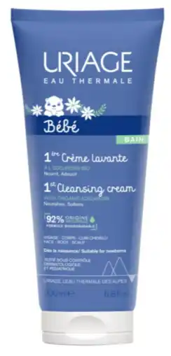 De Online Drogist Uriage baby 1st cleansing cream 200ml aanbieding