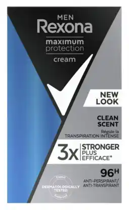 De Online Drogist Rexona men deostick maximum protection clean scent 45ml aanbieding