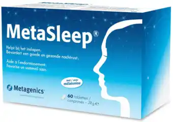 De Online Drogist Metagenics metasleep tabletten 60tb aanbieding