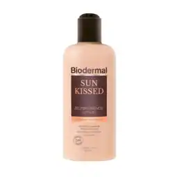 De Online Drogist Biodermal sun kissed zelfbruinende lotion 200ml aanbieding