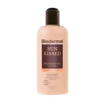 De Online Drogist Biodermal sun kissed zelfbruinende lotion 200ml aanbieding
