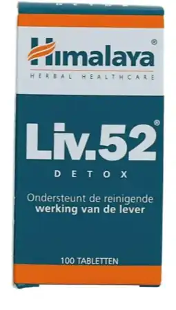 De Online Drogist Himalaya herbals liv. 52 detox 100tb aanbieding