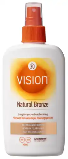De Online Drogist Vision natural bronze spf30 180ml aanbieding